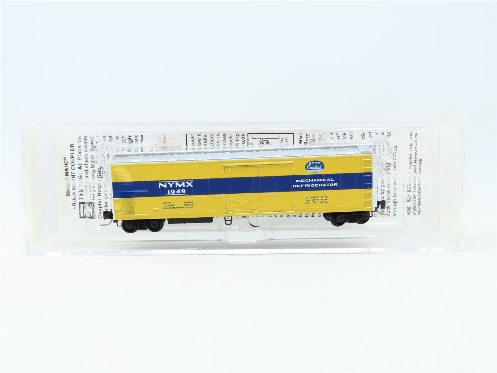 Z Scale Micro-Trains MTL 54800032 NYMX New York Central 51' Mech Reefer #1049