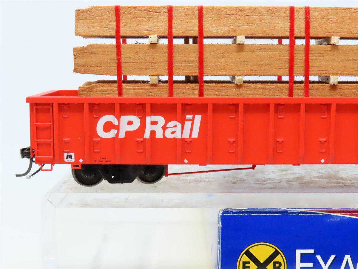 HO Scale ExactRail #EPS-90100-12 CP Rail 65&#39; Mill Gondola w/ Custom Load #337272