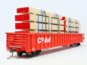 HO Scale ExactRail #EPS-90100-7 CP Rail 65' Mill Gondola w/ Custom Load #337216
