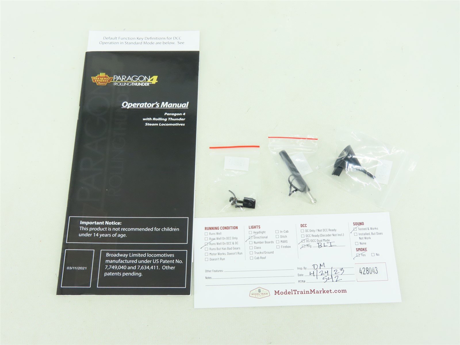 HO Broadway BLI Brass Hybrid 6821 NYC 4-6-4 Dreyfuss Hudson Steam #5451 Paragon4