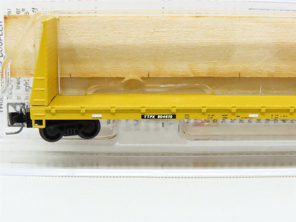 Z Scale Micro-Trains MTL 527 00 081 TTPX TTX Bulkhead Flat Car w/Load ...
