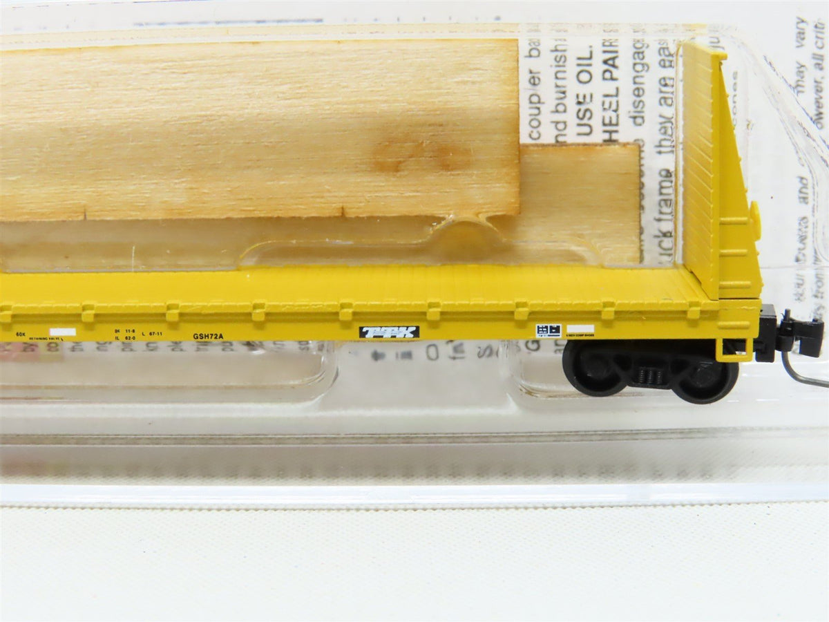 Z Scale Micro-Trains MTL 527 00 081 TTPX TTX Bulkhead Flat Car w/Load #804610