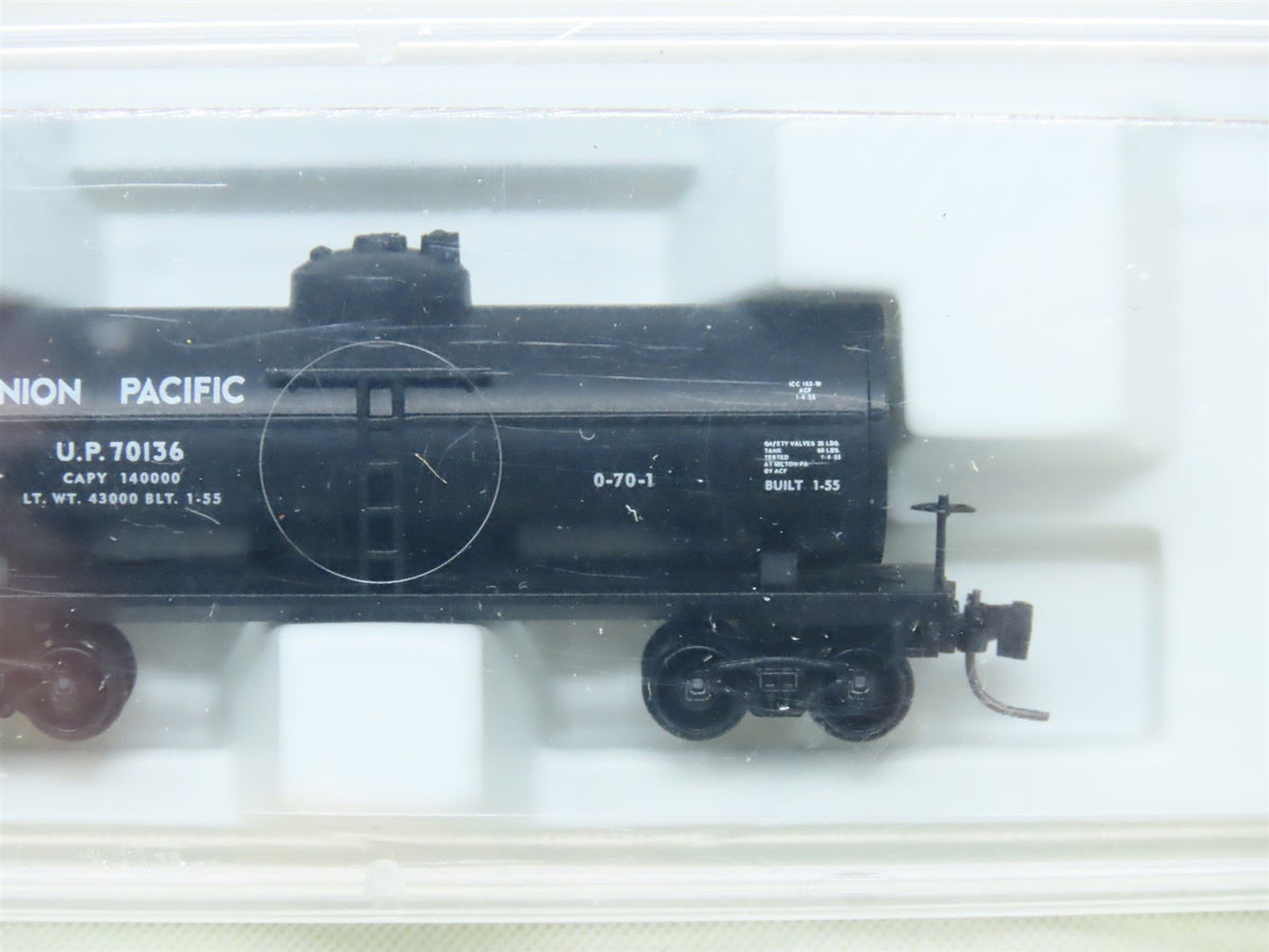 Z  Micro-Trains MTL 14405-2 UP Union Pacific Single Dome Tank Car #70136-Sealed