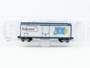 Z Scale Micro-Trains MTL 502 00 507 KS Kansas State Car 40' Box Car #1861