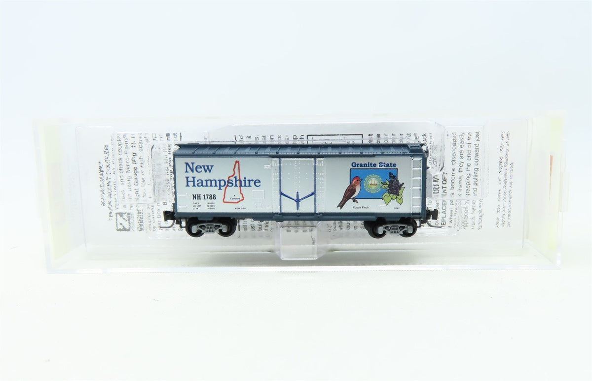 Z Scale Micro-Trains MTL 502 00 509 NH New Hampshire State Car 40&#39; Box Car #1788