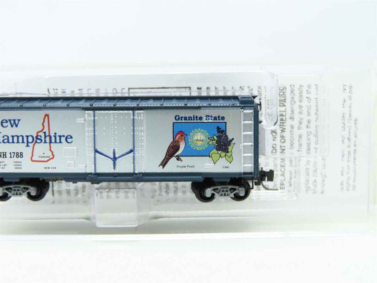 Z Scale Micro-Trains MTL 502 00 509 NH New Hampshire State Car 40&#39; Box Car #1788