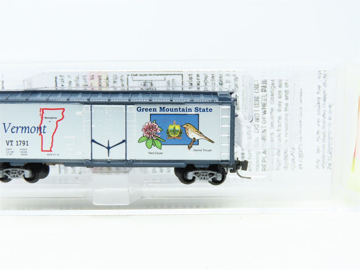 Z Scale Micro-Trains MTL 502 00 525 VT Vermont Car 40&#39; Box Car #1791