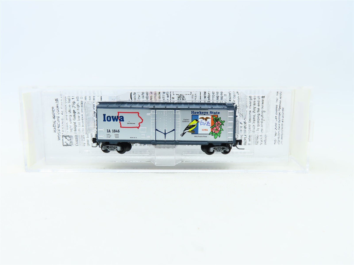 Z Scale Micro-Trains MTL 502 00 524 IA Iowa Car 40&#39; Box Car #1846