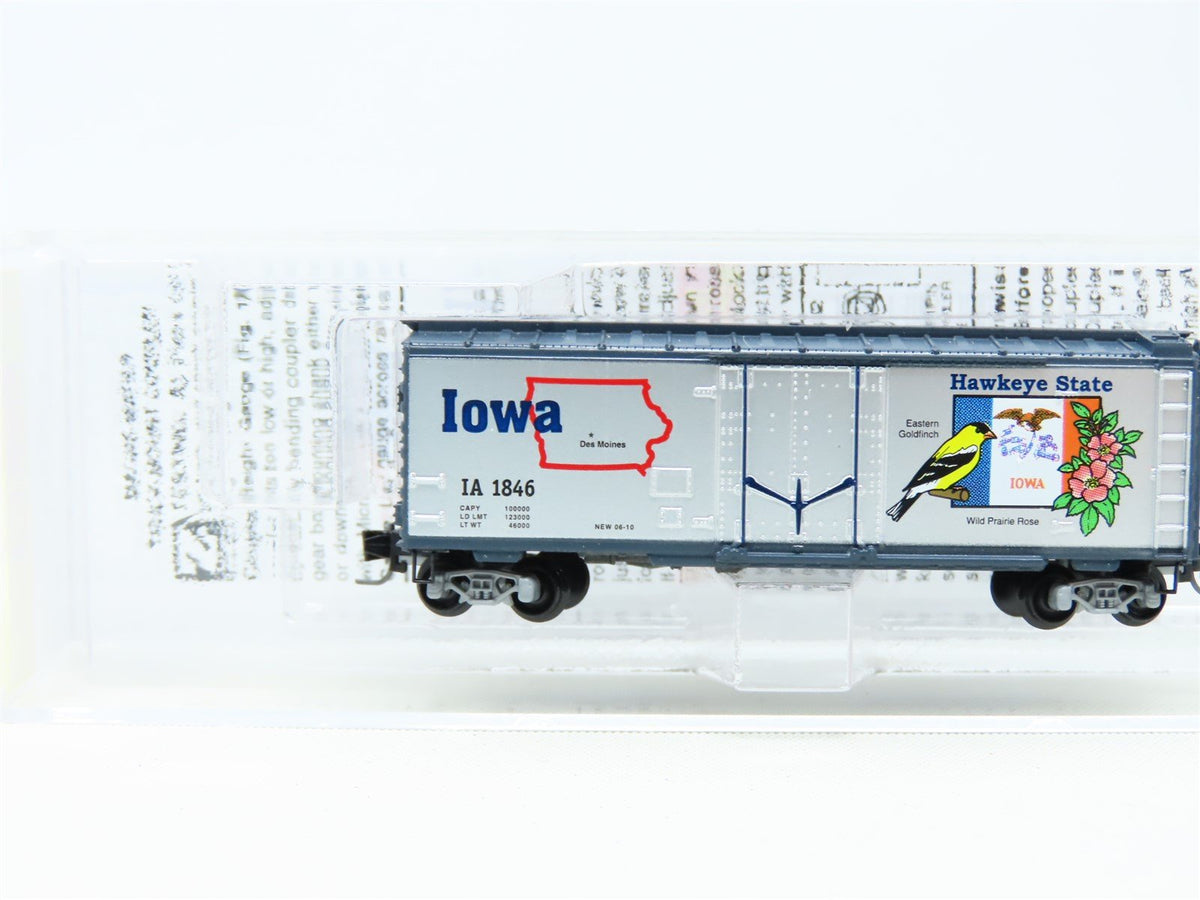 Z Scale Micro-Trains MTL 502 00 524 IA Iowa Car 40&#39; Box Car #1846