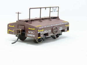 HO Bachmann Silver Series #74408 NYC New York Central Test Weight Car X855W