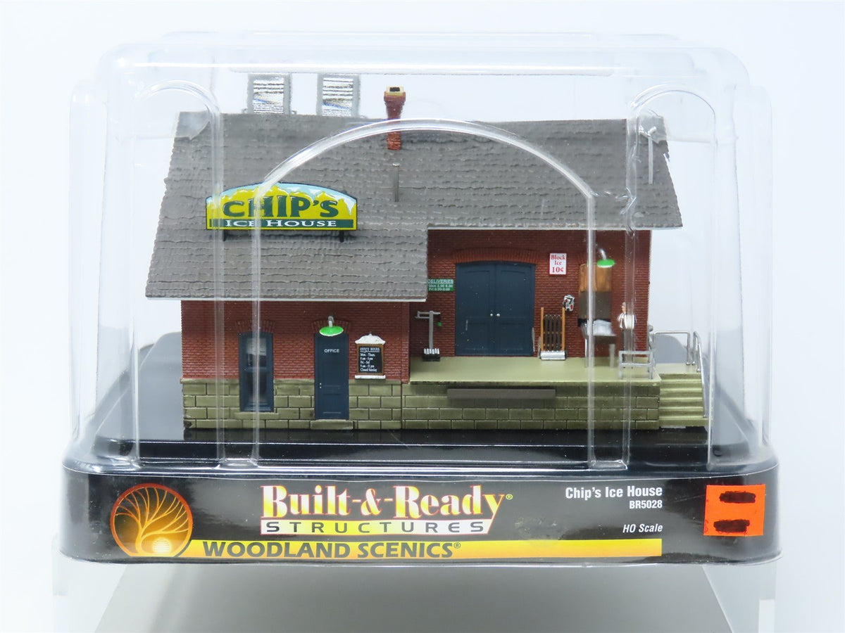 HO 1/87 Scale Woodland Scenics Built-&amp;-Ready #BR5028 Chip&#39;s Ice House