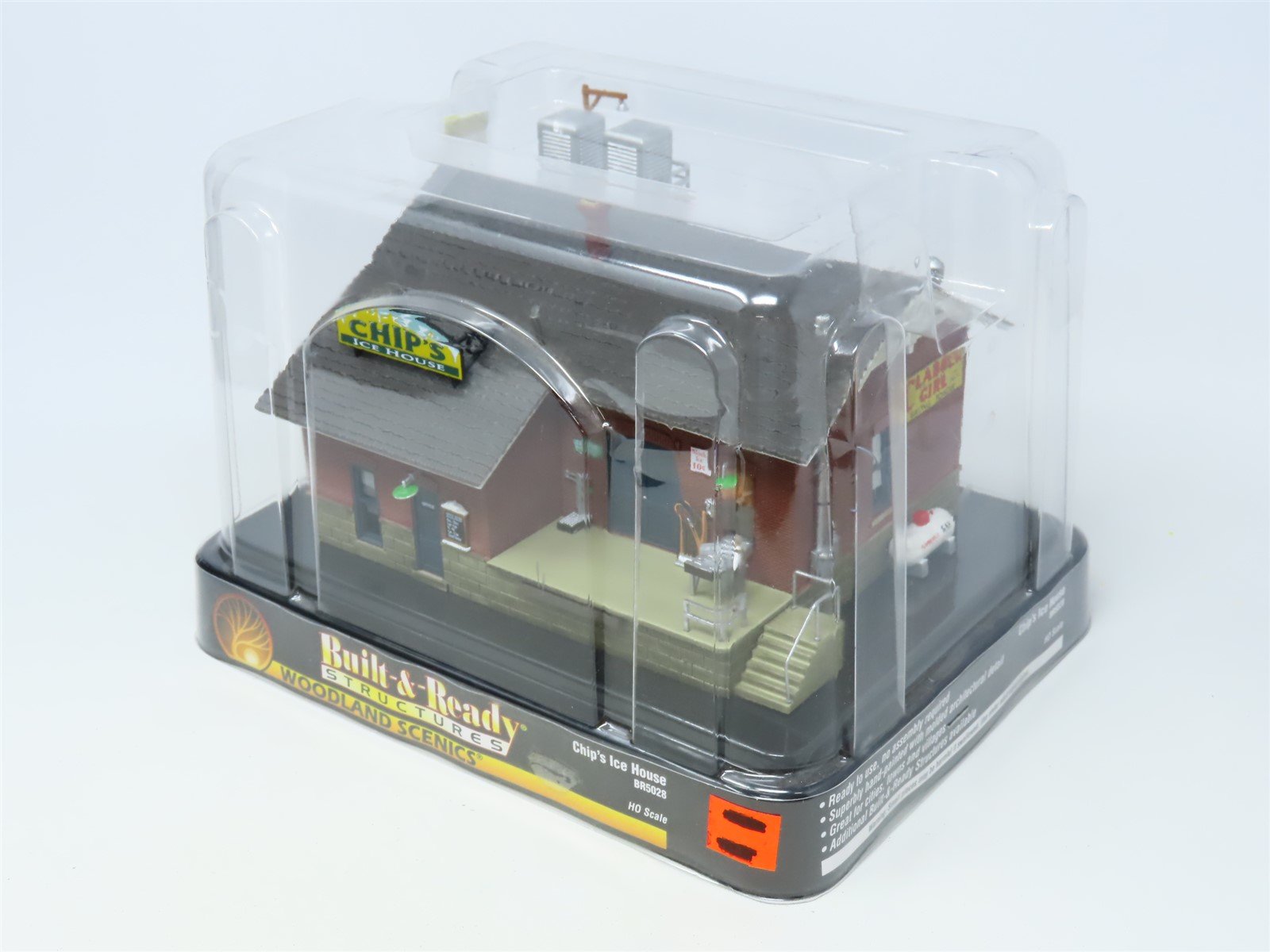 HO 1/87 Scale Woodland Scenics Built-&-Ready #BR5028 Chip's Ice House
