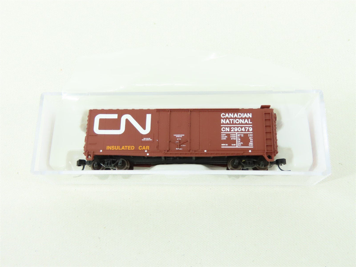 N Scale Atlas Trainman 50001093 CN Canadian National 40&#39; Box Car #290479