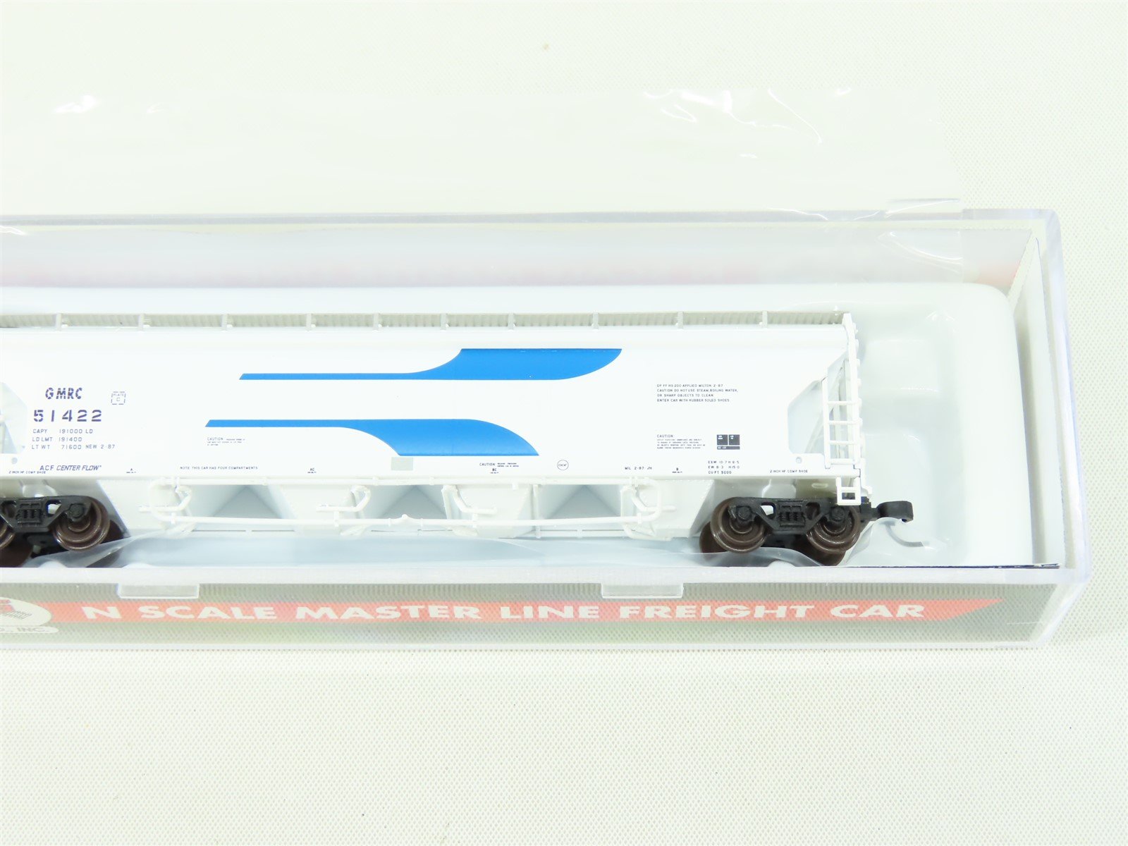 N Scale Atlas 50002705 GMRC Green Mountain Railroad 4-Bay Hopper #51422