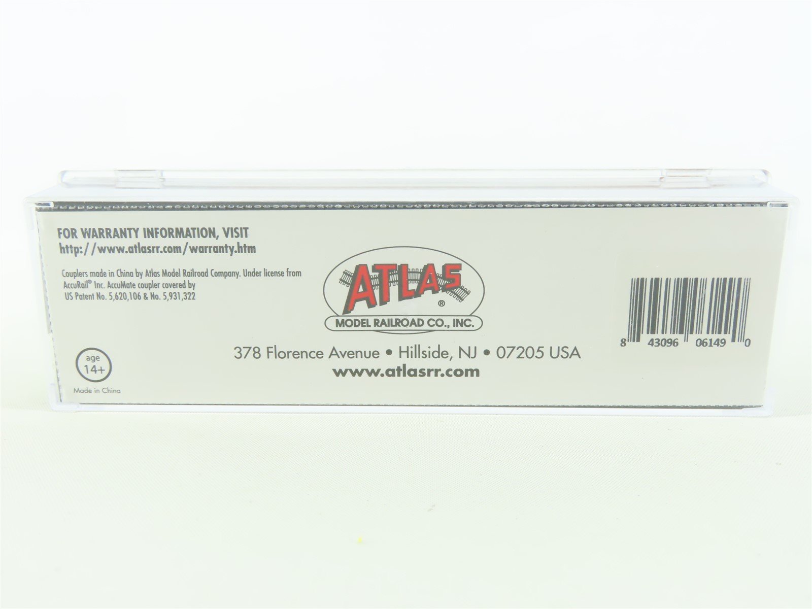 N Scale Atlas 50002705 GMRC Green Mountain Railroad 4-Bay Hopper #51422