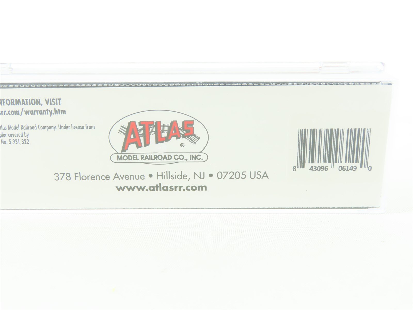 N Scale Atlas 50002705 GMRC Green Mountain Railroad 4-Bay Hopper #51422