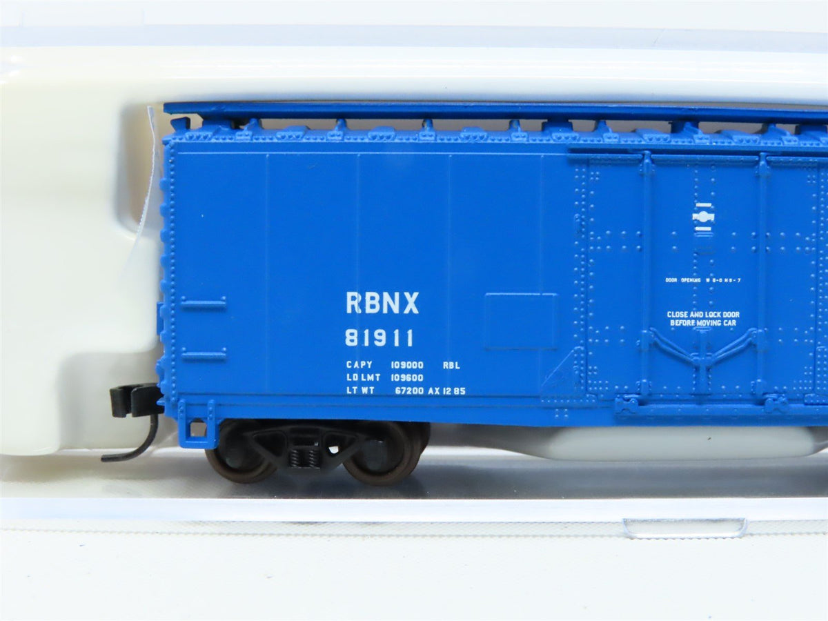 N Scale Atlas Trainman 33009 RBNX Seatrain 40&#39; Plug Door Box Car #81911