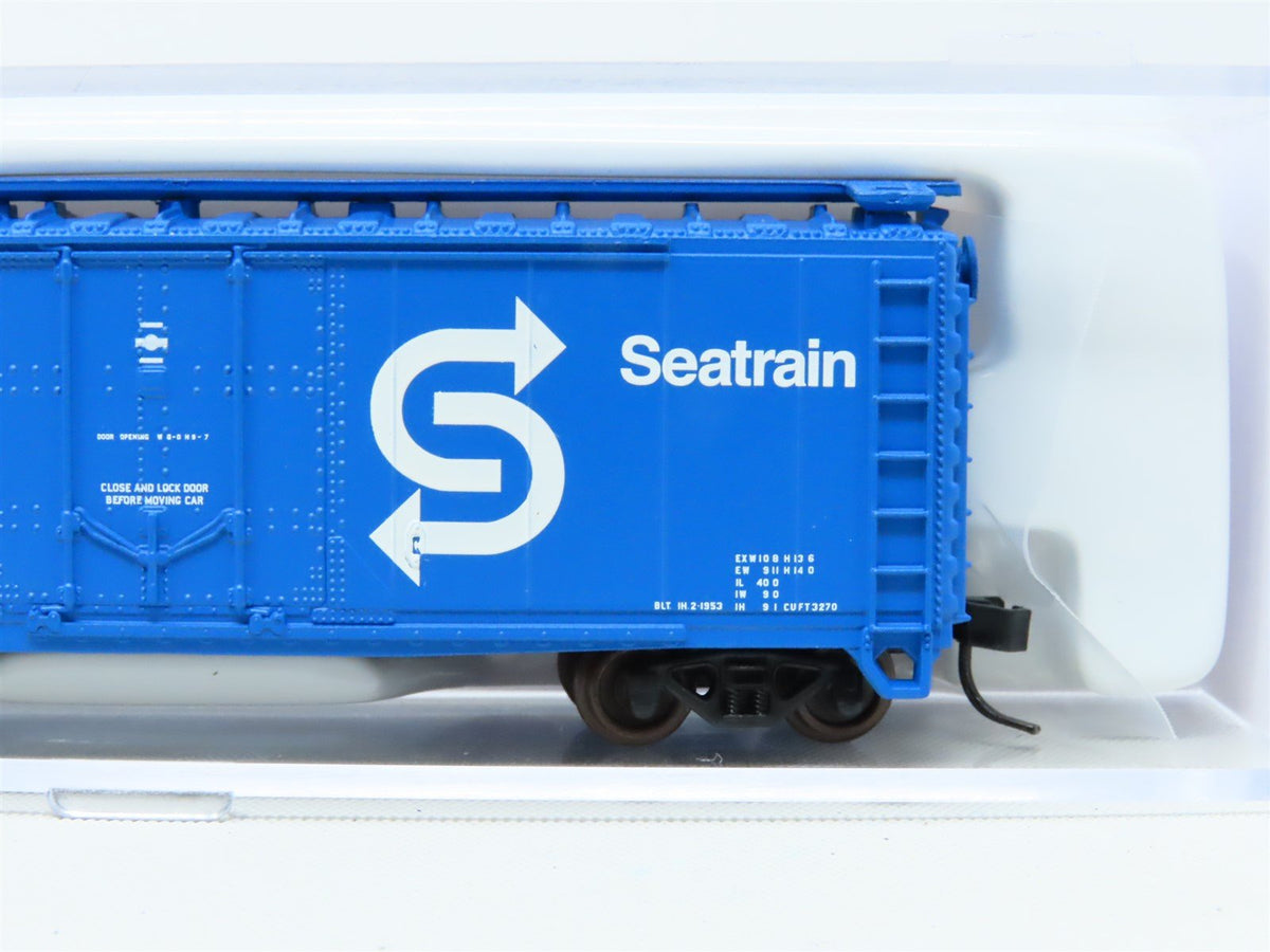 N Scale Atlas Trainman 33009 RBNX Seatrain 40&#39; Plug Door Box Car #81911
