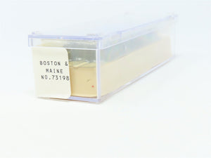 N Scale Neal's N-Gauging BM Boston & Maine 40' Single Door Box Car #73198