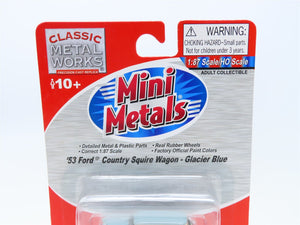 HO 1/87 Scale CMW Mini Metals #30249 '53 Country Squire Wagon - Glacier Blue