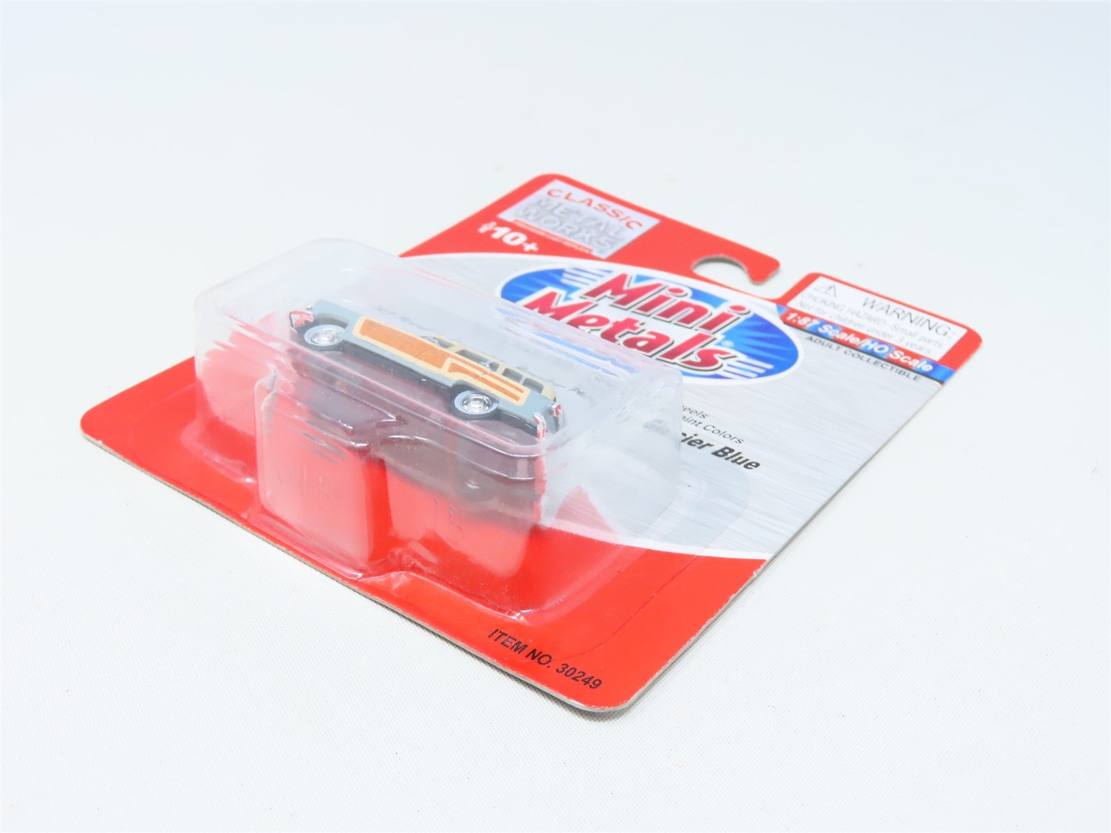 HO 1/87 Scale CMW Mini Metals #30249 '53 Country Squire Wagon - Glacier Blue