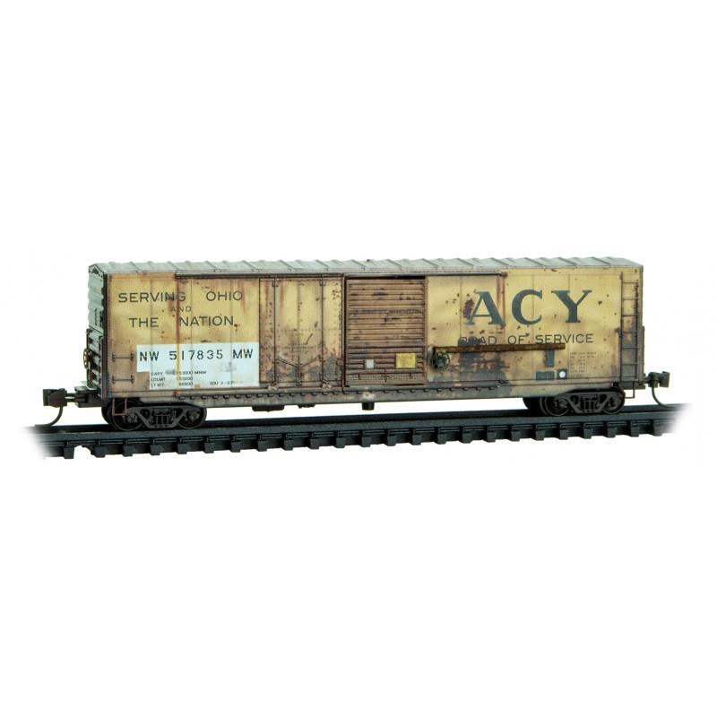 N Micro-Trains MTL 07644160 NS MOW ex-ACY 50&#39; Box Car #517835 - FT Series #1