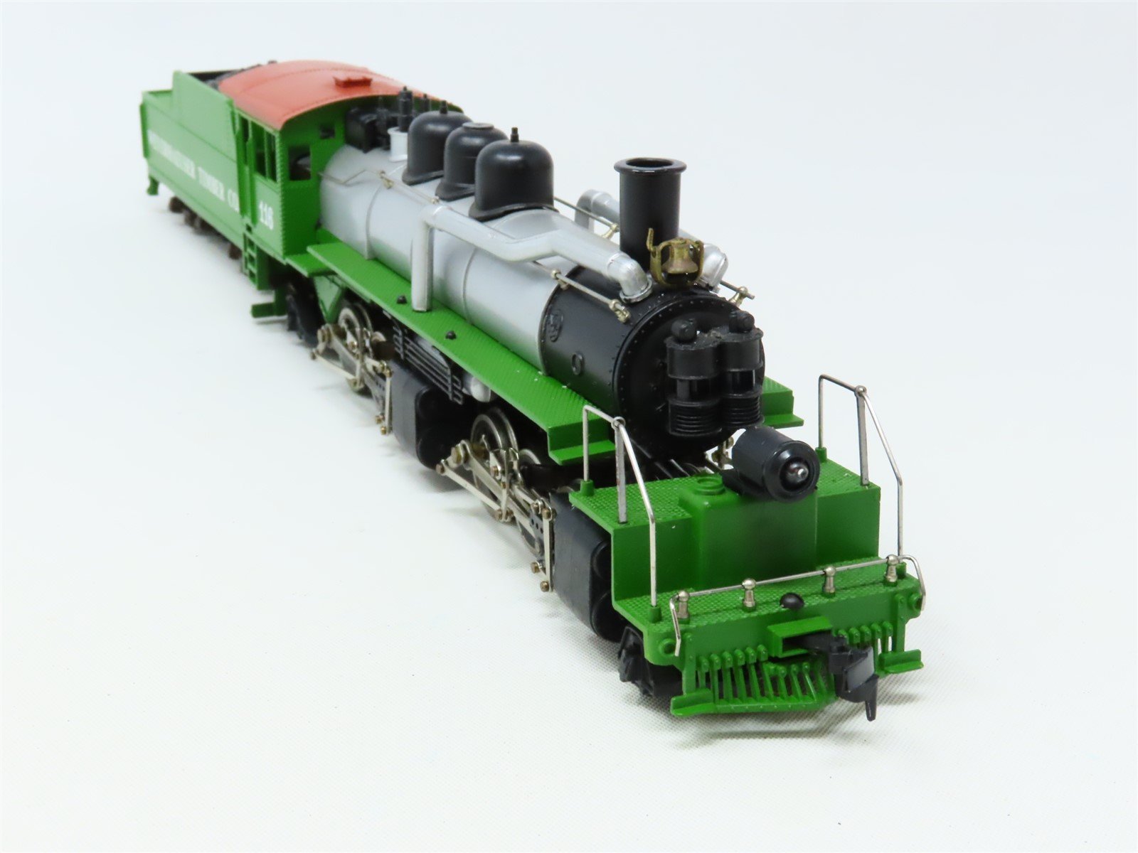 HO Scale Mantua 325-100 Weyerhaeuser Timber Co. 2-6-6-2 Logger Steam #116