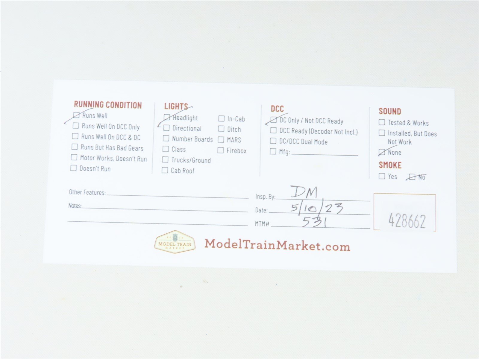 HO Scale Mantua 325-100 Weyerhaeuser Timber Co. 2-6-6-2 Logger Steam #116