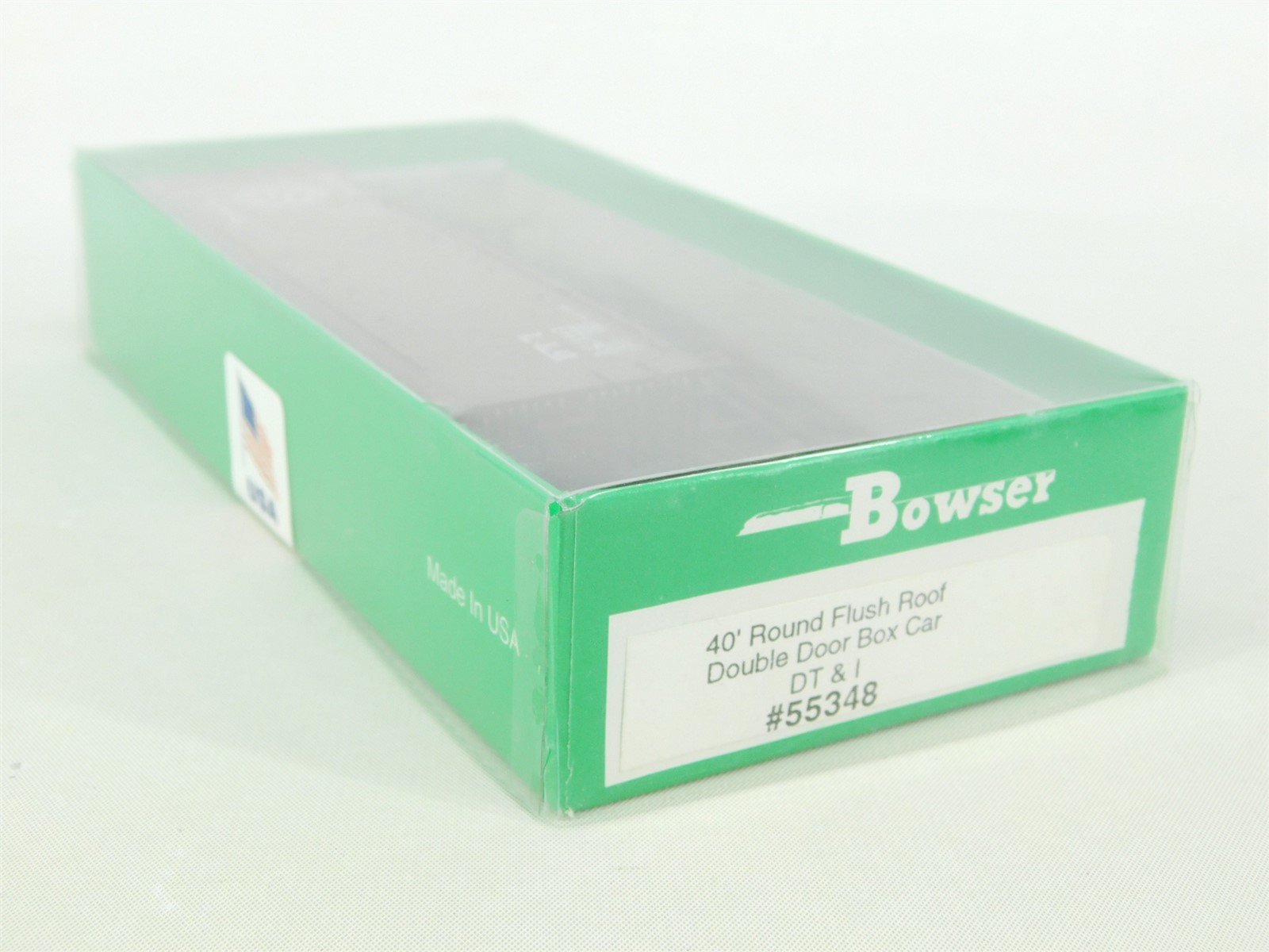 HO Scale Bowser Kit 55348 DTI Detroit Toledo & Ironton Steel Box Car #12301