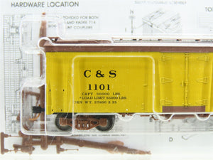 HOn3 Scale Micro-Trains MTL #85000010 C&S Colorado & Southern 30' Reefer #1101