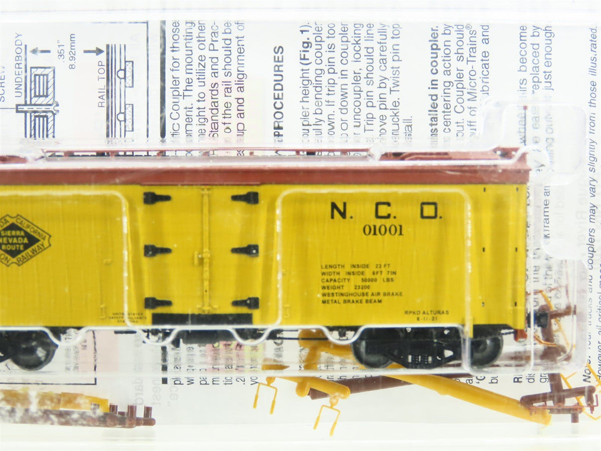 HOn3 Scale Micro-Trains MTL #85000080 NCO Nevada California Oregon 30&#39; Reefer