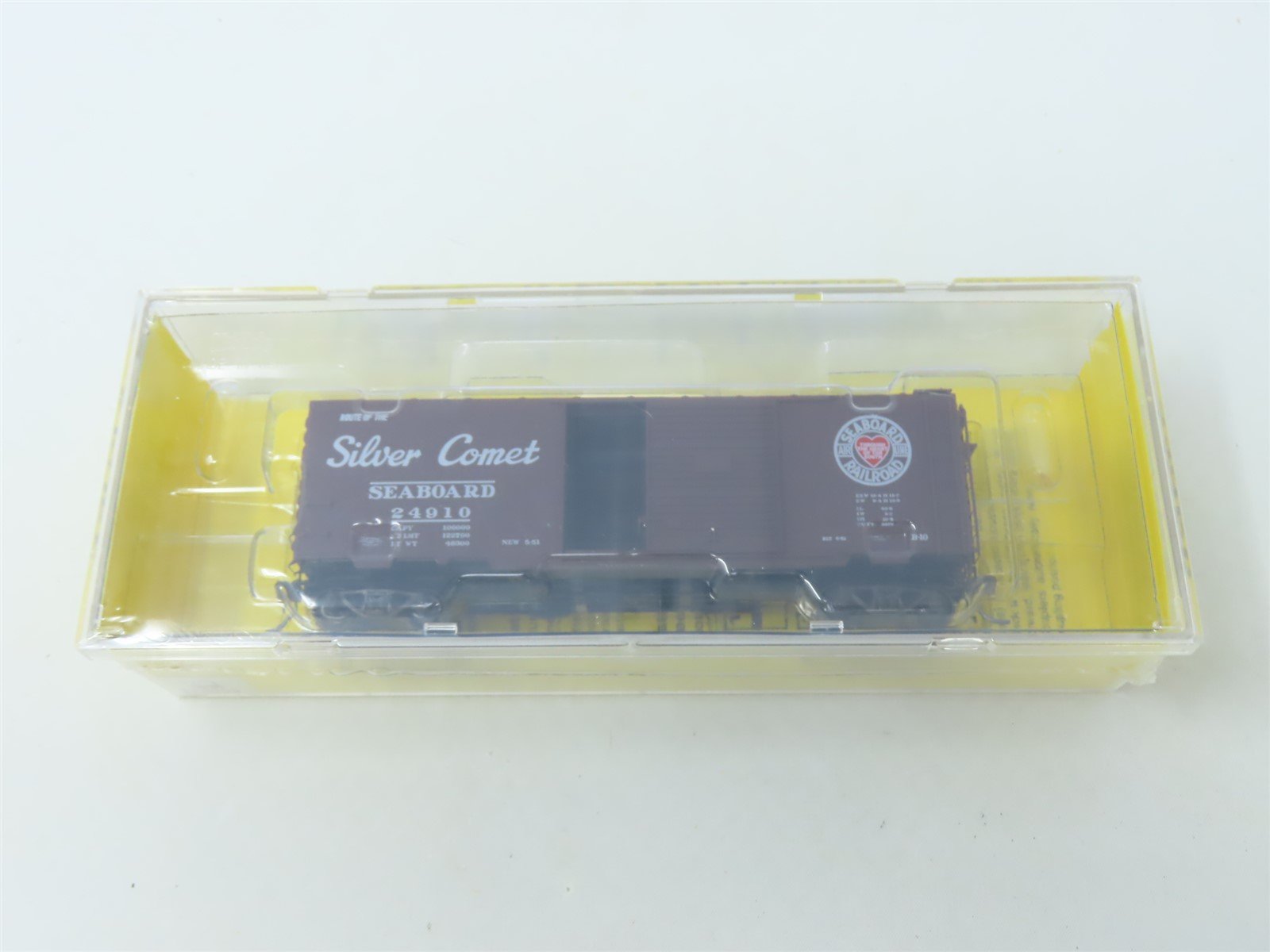 HO Scale Kadee #5101 SAL Silver Comet 40' Youngstown Door Box Car 24910 - Sealed