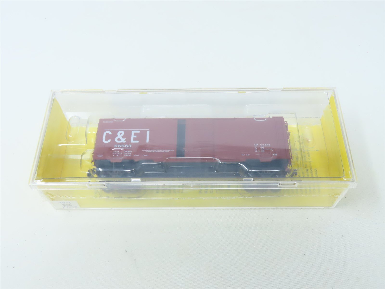 HO Scale Kadee #4031 C&EI Chicago & Eastern Illinois 40' Box Car #65569 - Sealed