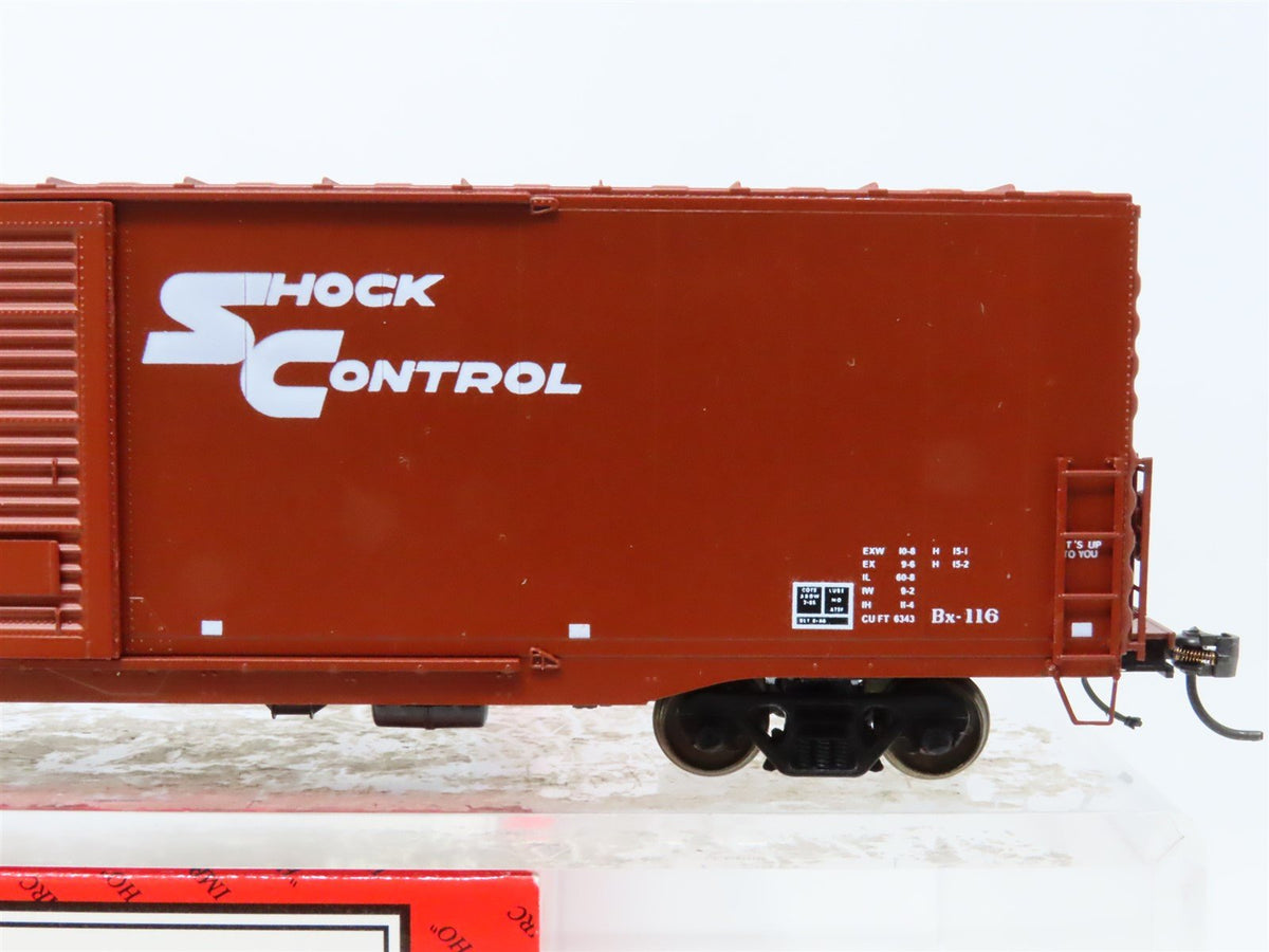 HO Scale InterMountain 46901-17 ATSF Santa Fe &quot;Shock Control&quot; Box Car #37814