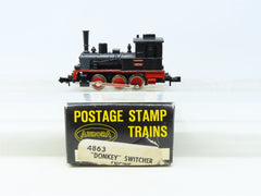 N Scale Aurora Postage Stamp Trains 4863 Unlettered 0 6 0