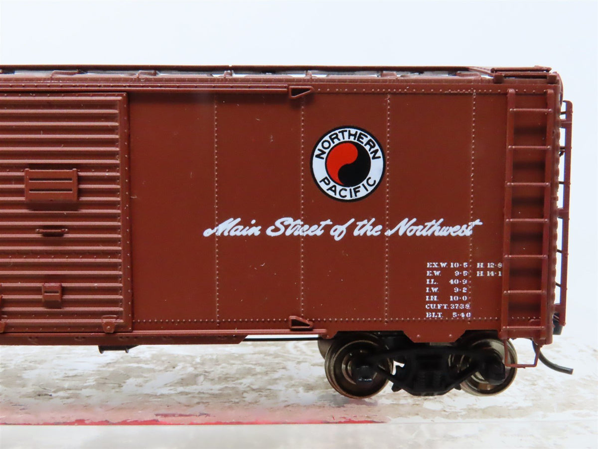 HO Scale InterMountain 45733-03 NP Northern Pacific 40&#39; Steel Box Car #15601