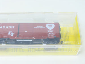 HO Scale Kadee #5208 WAB Wabash 40' Single Door Box Car #7609 - Sealed