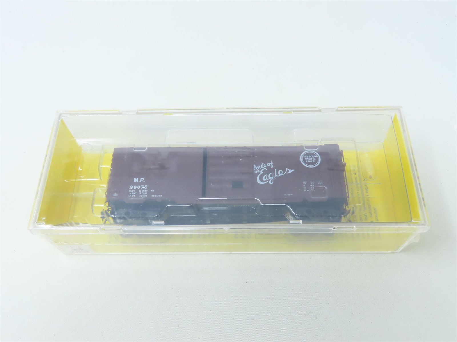 HO Scale Kadee #5207 MP Route of the Eagles 40' PS-1 Box Car #39075 - Sealed