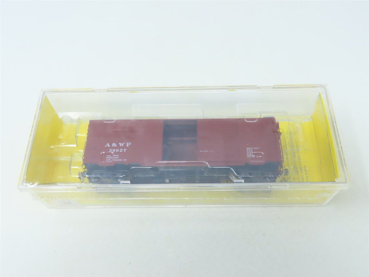 HO Scale Kadee #5217 A&amp;WP Atlanta &amp; West Point 40&#39; Box Car #38027 - Sealed