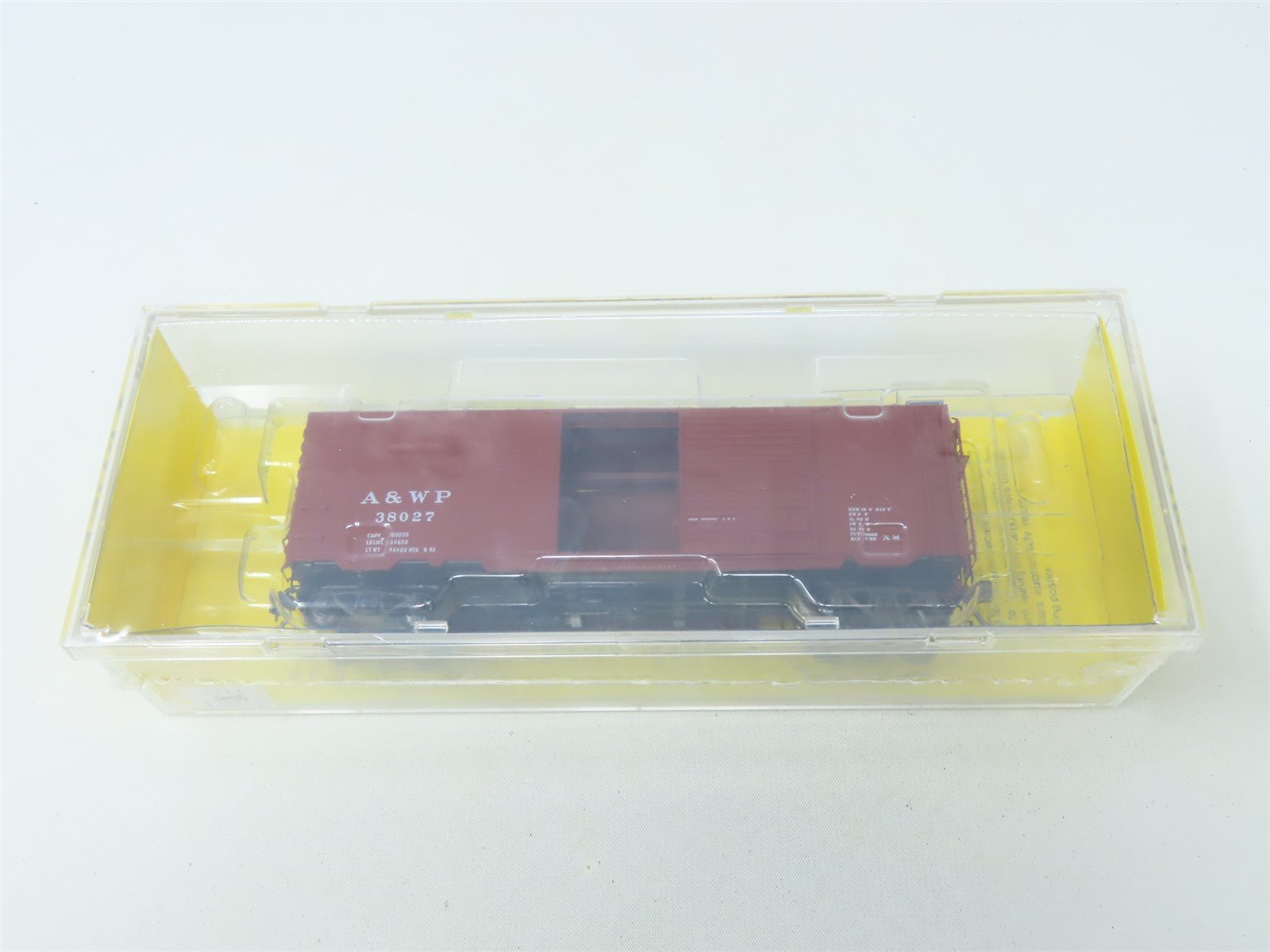 HO Scale Kadee #5217 A&WP Atlanta & West Point 40' Box Car #38027 - Sealed