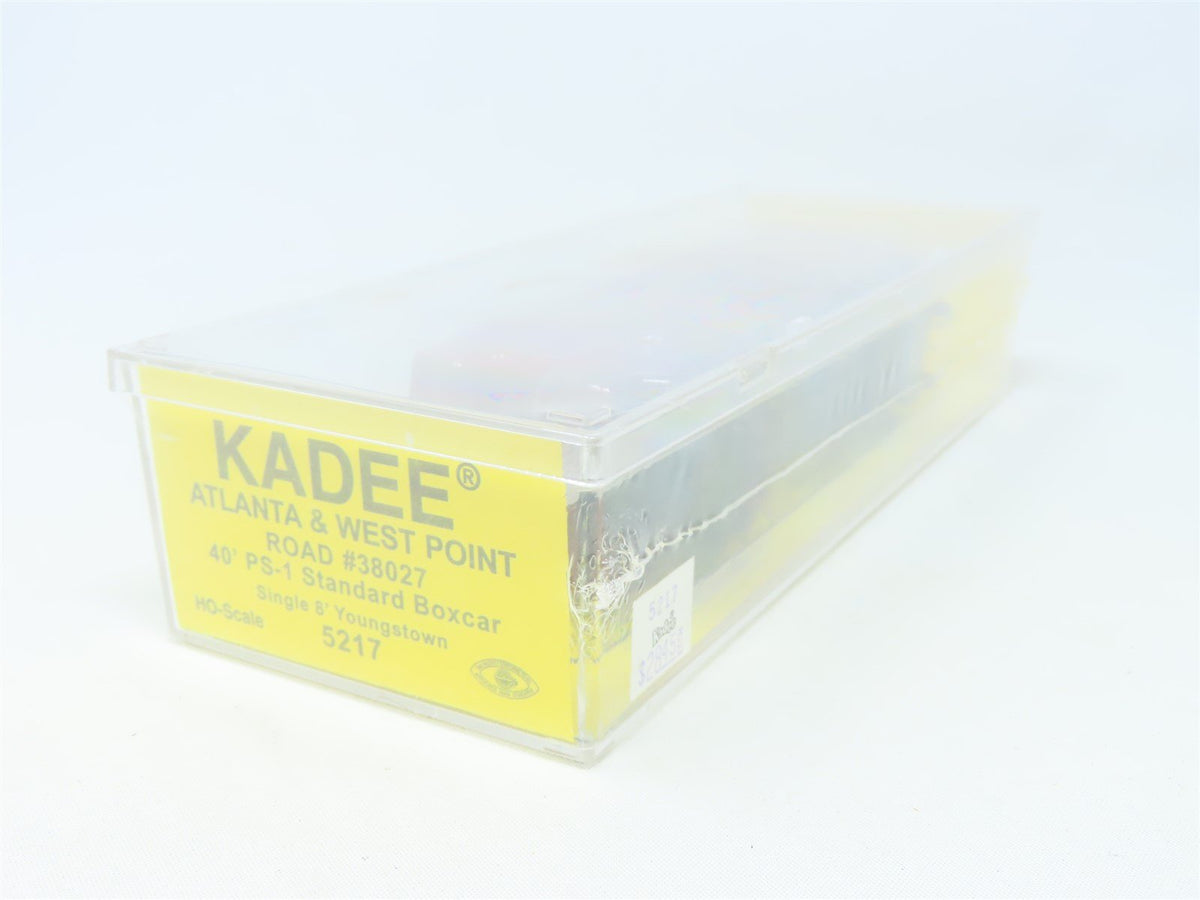 HO Scale Kadee #5217 A&amp;WP Atlanta &amp; West Point 40&#39; Box Car #38027 - Sealed