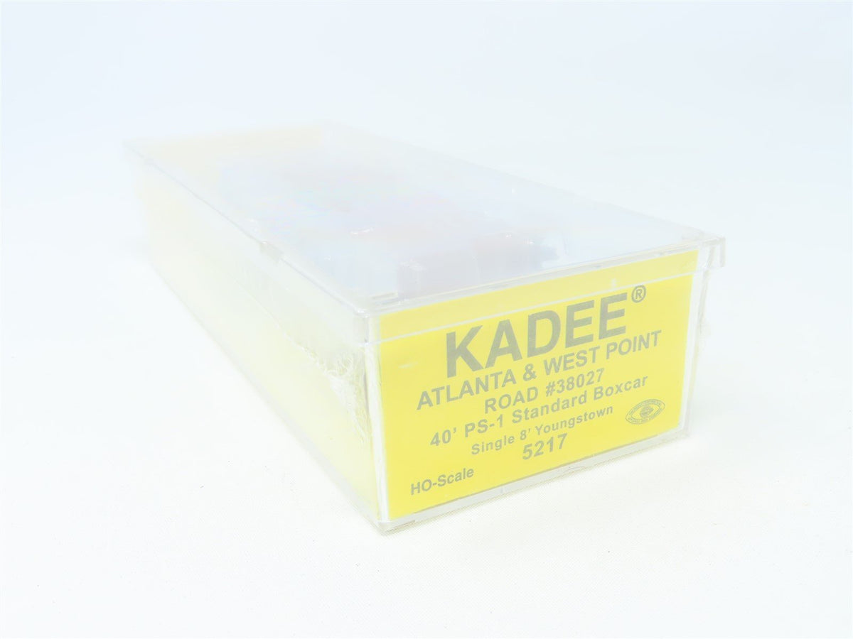 HO Scale Kadee #5217 A&amp;WP Atlanta &amp; West Point 40&#39; Box Car #38027 - Sealed