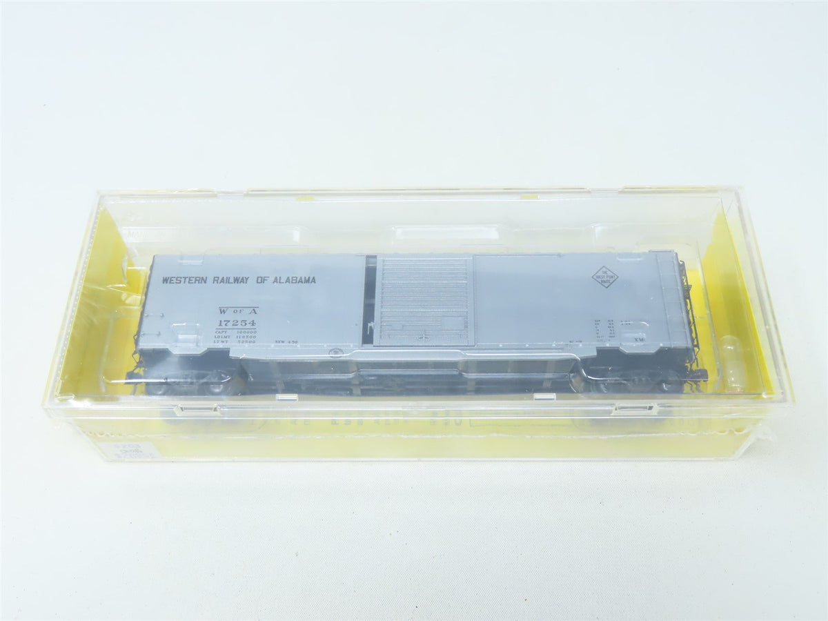 HO Scale Kadee #6203 WofA Western Railway of Alabama 50&#39; Box Car #17254 - Sealed