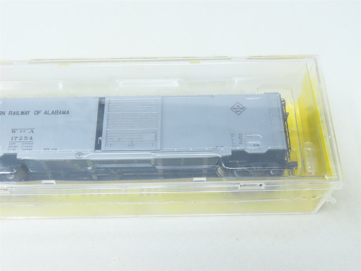 HO Scale Kadee #6203 WofA Western Railway of Alabama 50&#39; Box Car #17254 - Sealed