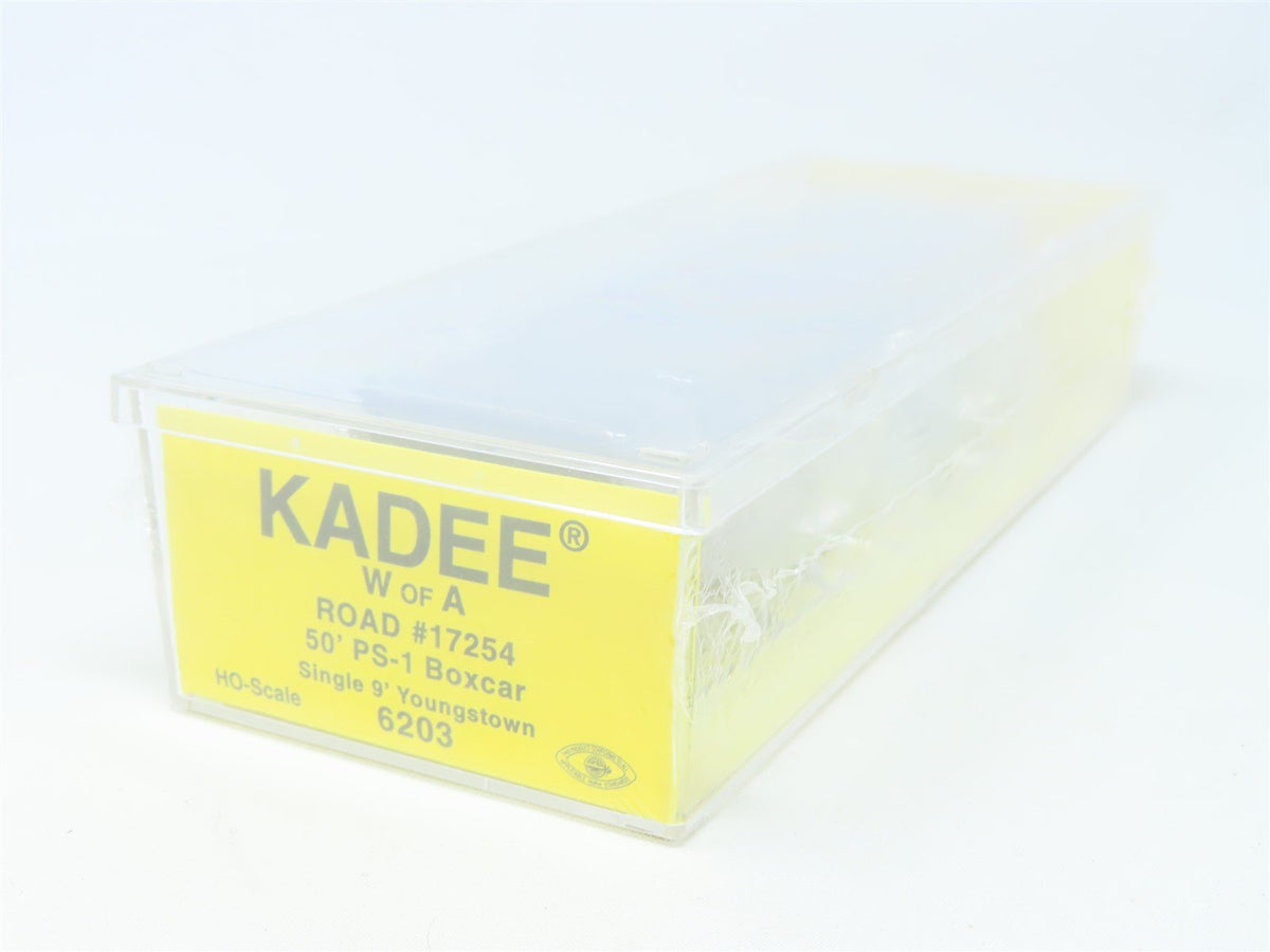 HO Scale Kadee #6203 WofA Western Railway of Alabama 50&#39; Box Car #17254 - Sealed