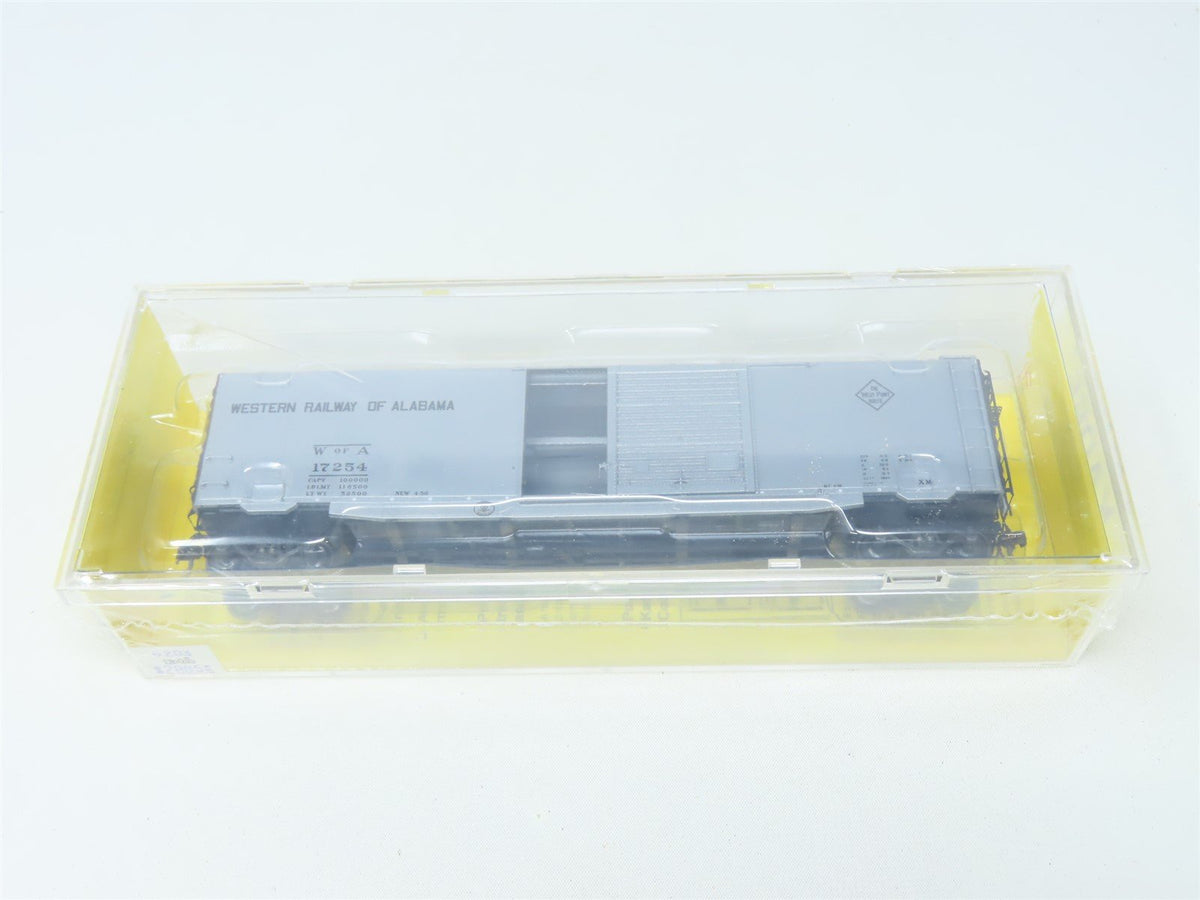 HO Scale Kadee #6203 WofA Western Railway of Alabama 50&#39; Box Car #17254 - Sealed