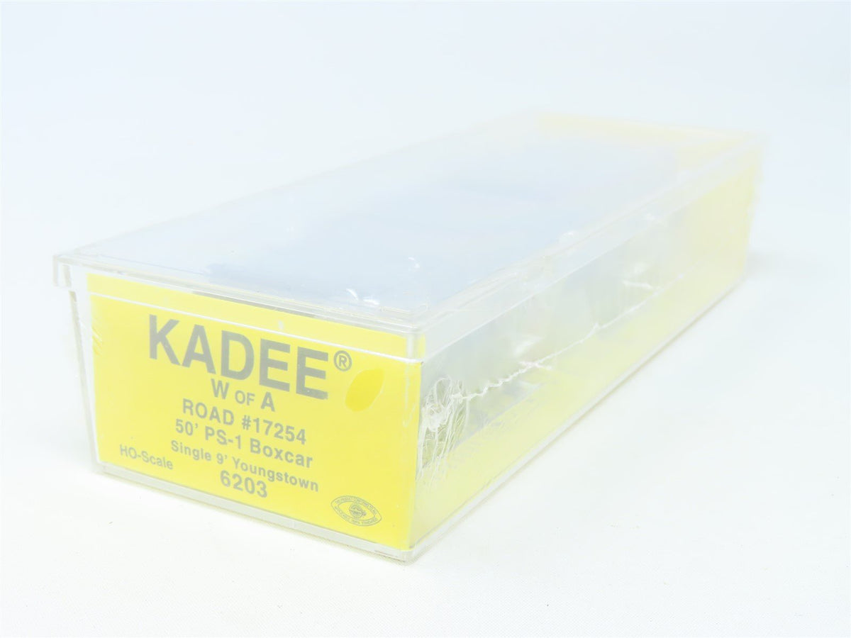 HO Scale Kadee #6203 WofA Western Railway of Alabama 50&#39; Box Car #17254 - Sealed