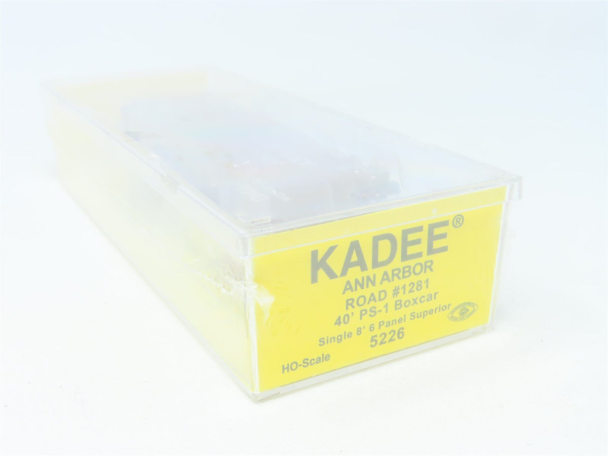 HO Scale Kadee #5226 AA Ann Arbor 40&#39; Single Door Box Car #1281 - Sealed