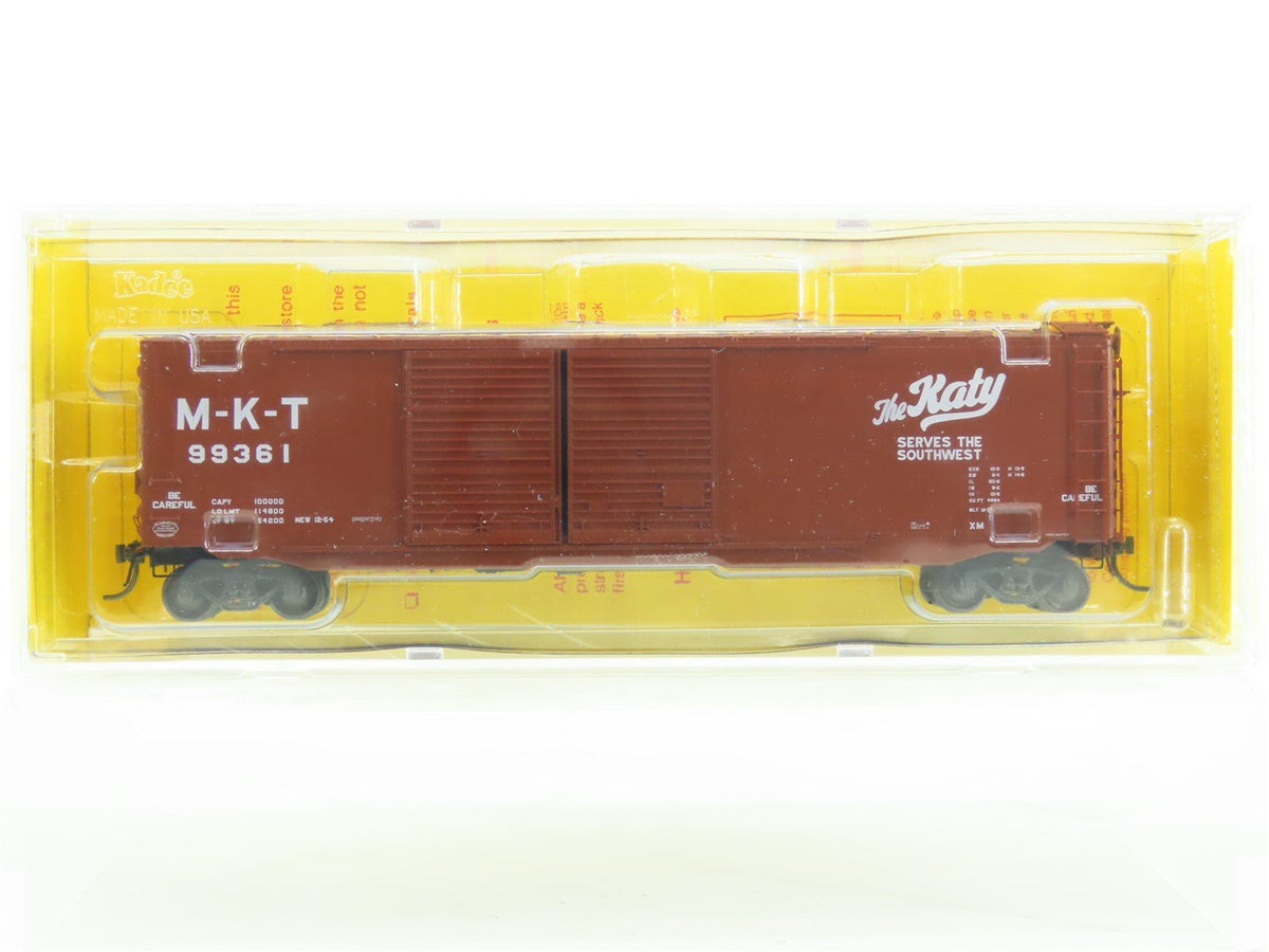 HO Scale Kadee #6506 MKT &quot;The Katy&quot; 50&#39; Double Door Box Car #99361 - Sealed