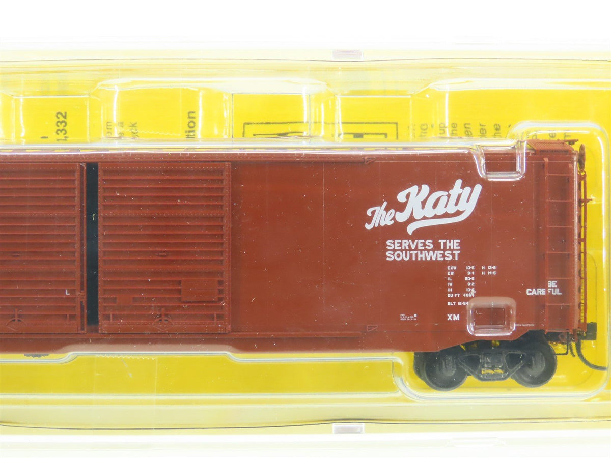 HO Scale Kadee #6504 MKT &quot;The Katy&quot; 50&#39; Double Door Box Car #99371 - Sealed